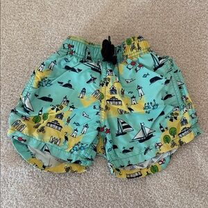 Vilebrequin Colorful Nautical Print Swim Shorts